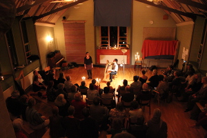 Tristan Le Govic and Lise Enochsson's concert at the Nordic Harp Meeting